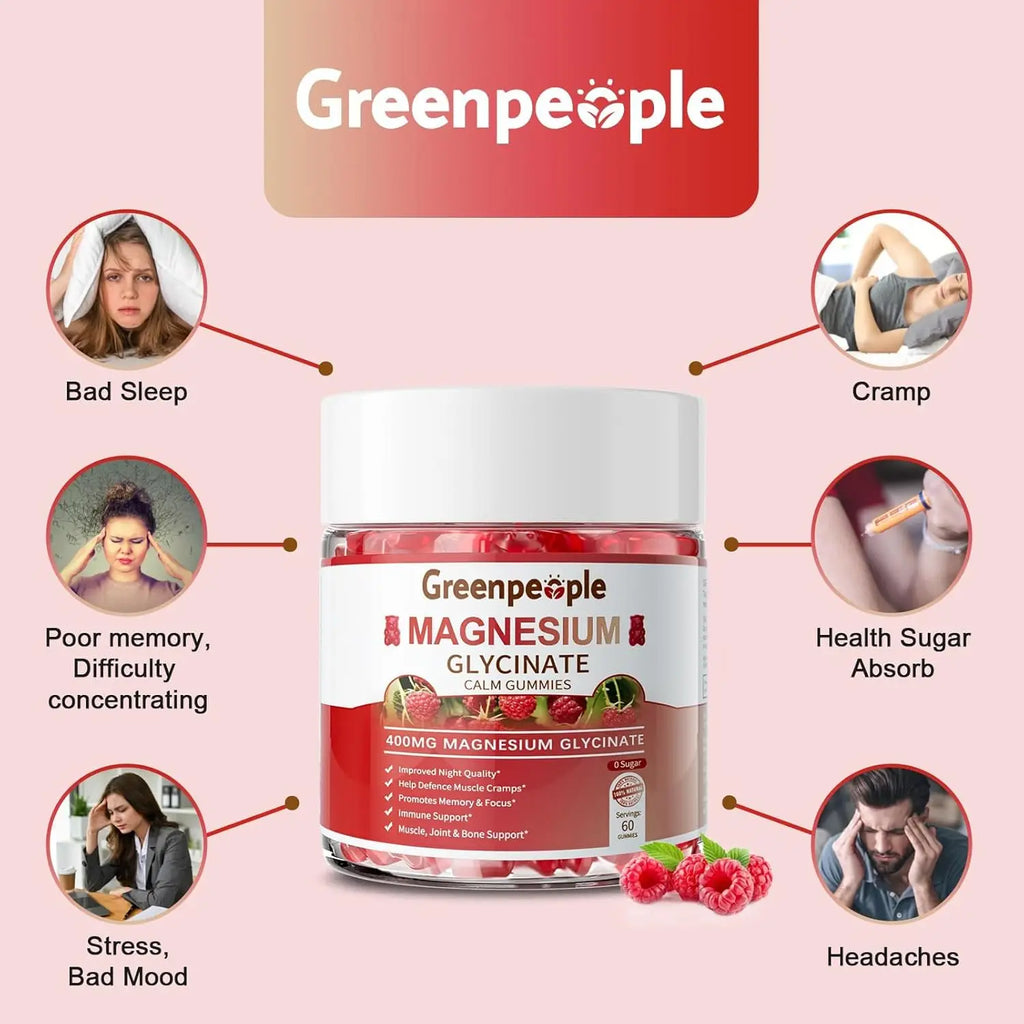 Sugar-Free Magnesium Glycinate Gummies for Sleep Support