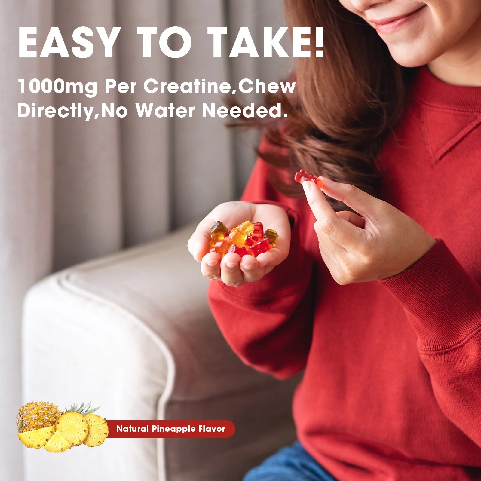 3000mg Creatine Monohydrate Gummies | Maximize Strength & Muscle