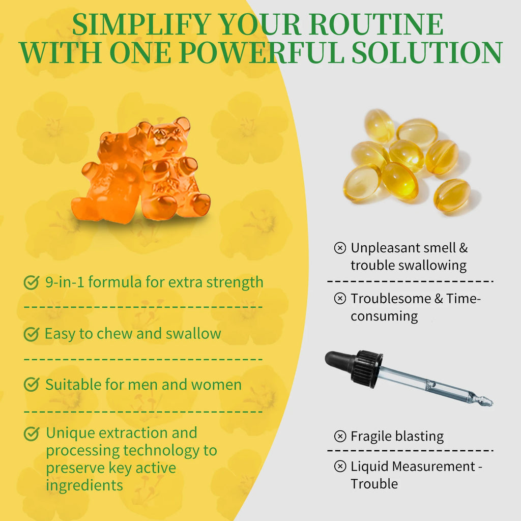 9-IN-1 Mullein Gummies | Natural Lung & Immune Support
