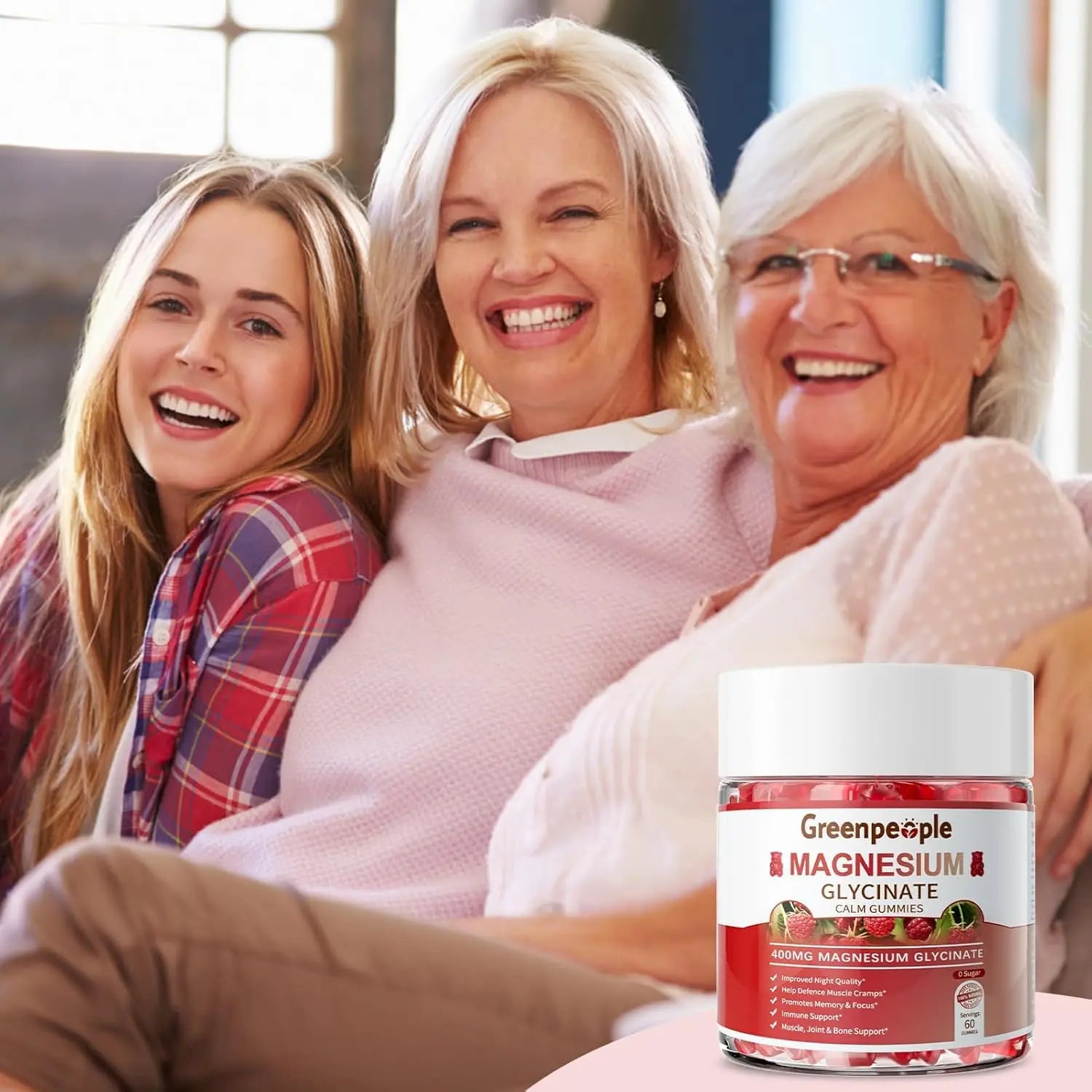 Sugar-Free Magnesium Glycinate Gummies for Sleep Support