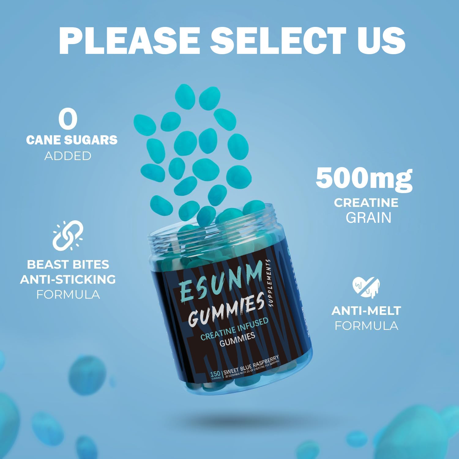 Creatine Gummies for Enhanced Performance and Recovery