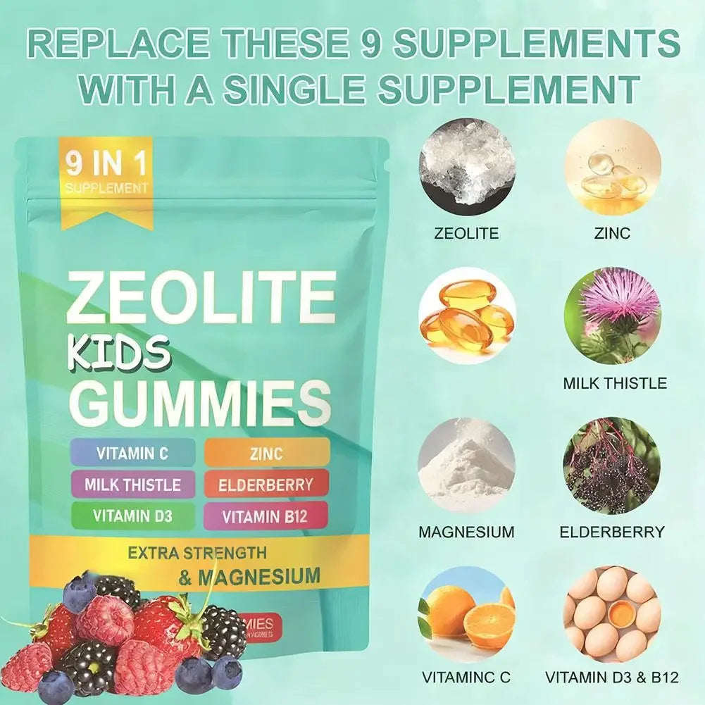 Children's Zeolite Detox Gummies | Immune Support for Kids