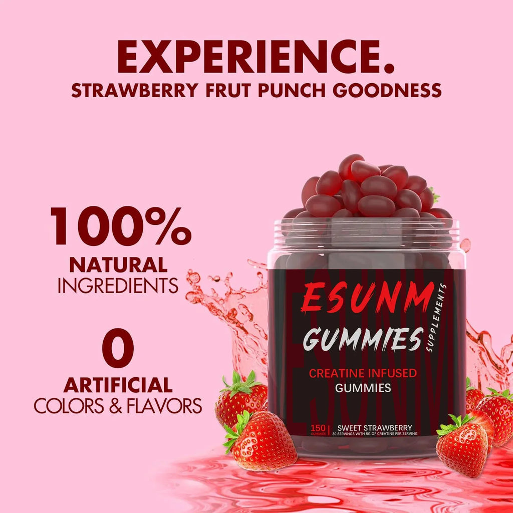 Creatine Gummies for Enhanced Performance and Recovery