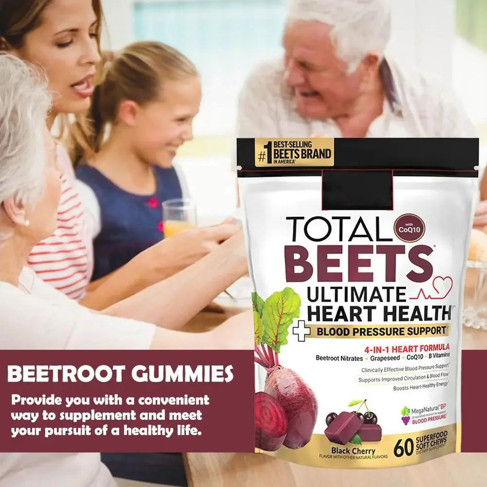Delicious Beetroot Gummies | Immunity Boosting Health Treats