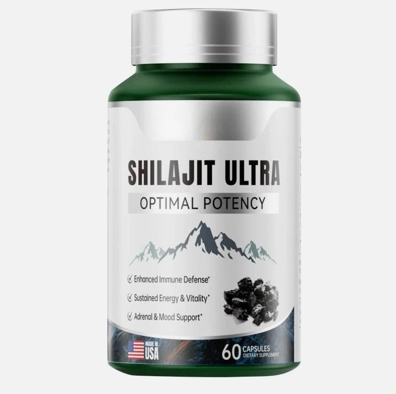 Shilajit Ultra Optimal Potency Pure Extract for Maximum Vitality and Strength