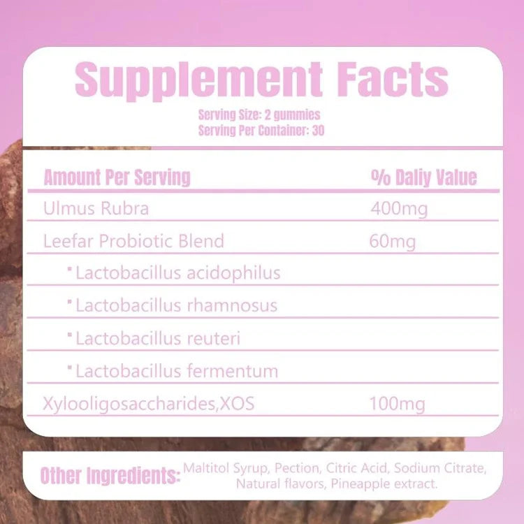 Women's Probiotic Gummies for Digestive and Immune Support