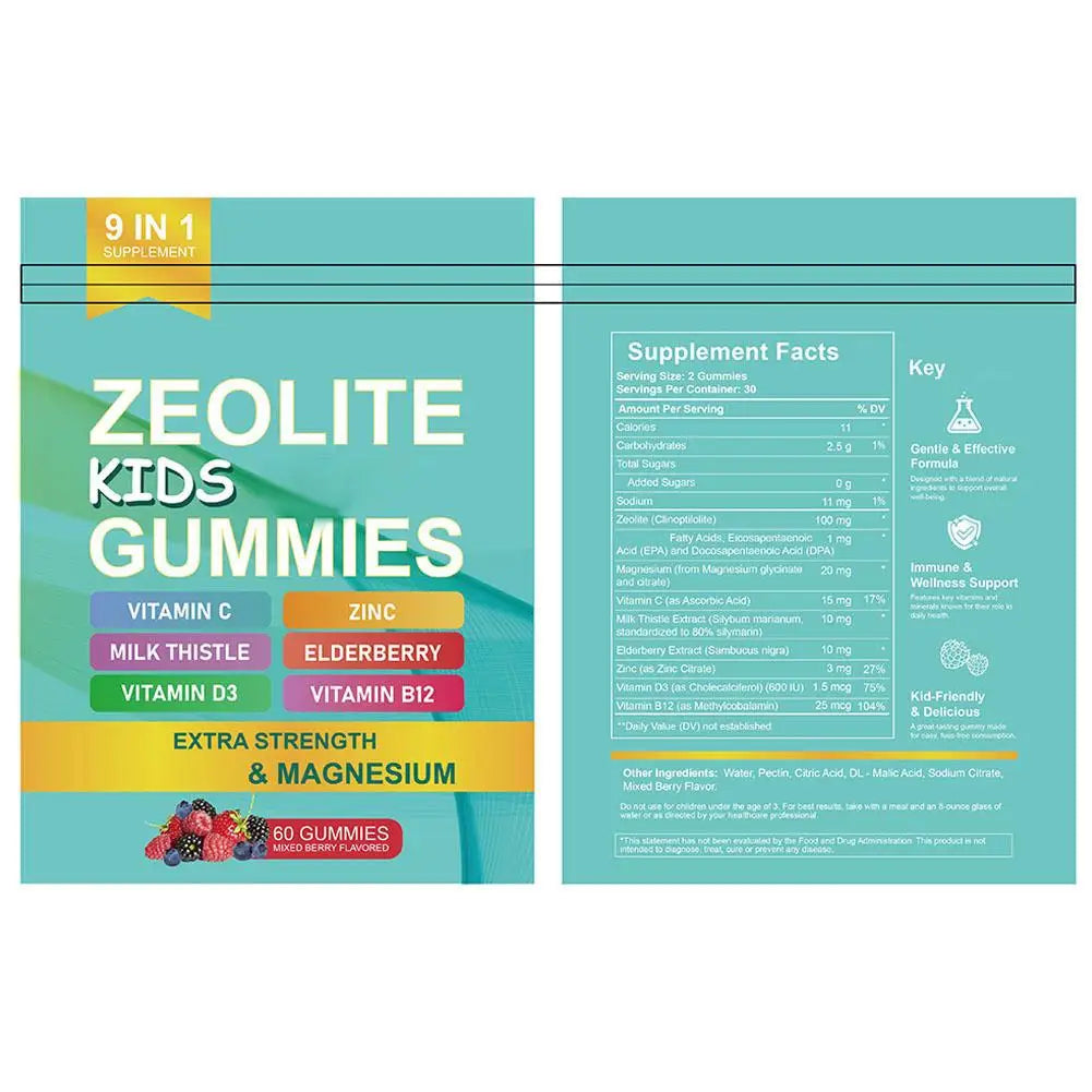 Children's Zeolite Detox Gummies | Immune Support for Kids