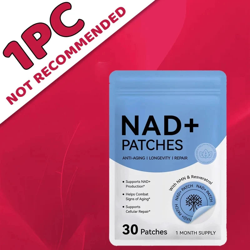 30PCS NAD+ ᴡᴇɪɢʜᴛ Management Patch, Easy-to-Use ʙᴏᴅʏ ʟᴏꜱꜱ Sticker, 2026 HOT Daily ʙᴏᴅʏ Care Support