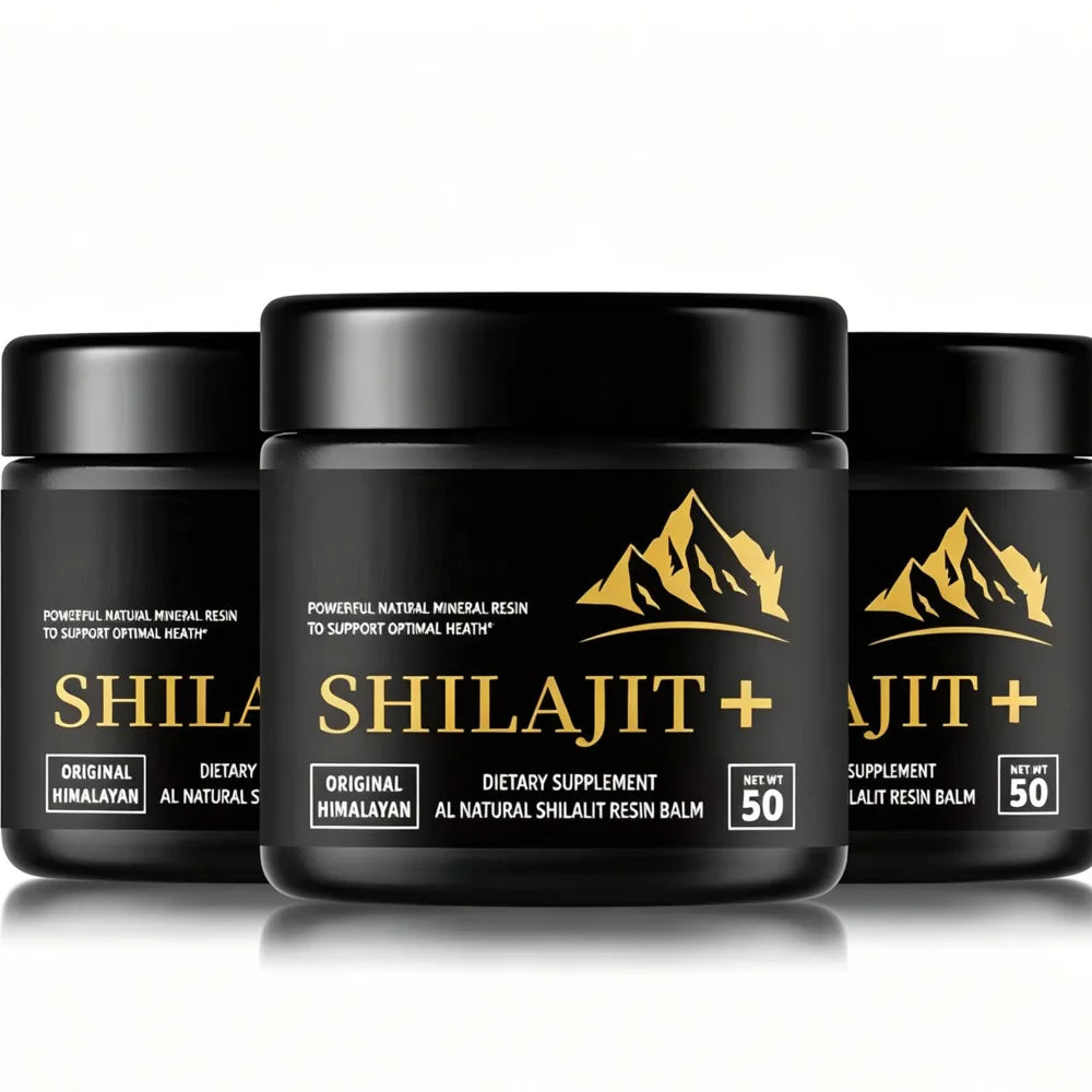 Original Himalayan Shilajit Resin Balm, Natural Mineral Supplement for Metabolism, Cognitive, Energy & Immunity Support, 50g