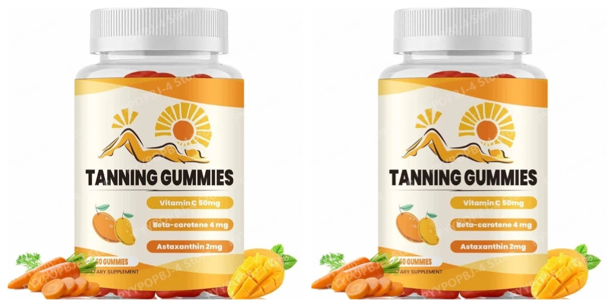 Tanning Gummies with Antioxidants for Healthy Skin | 60 Count