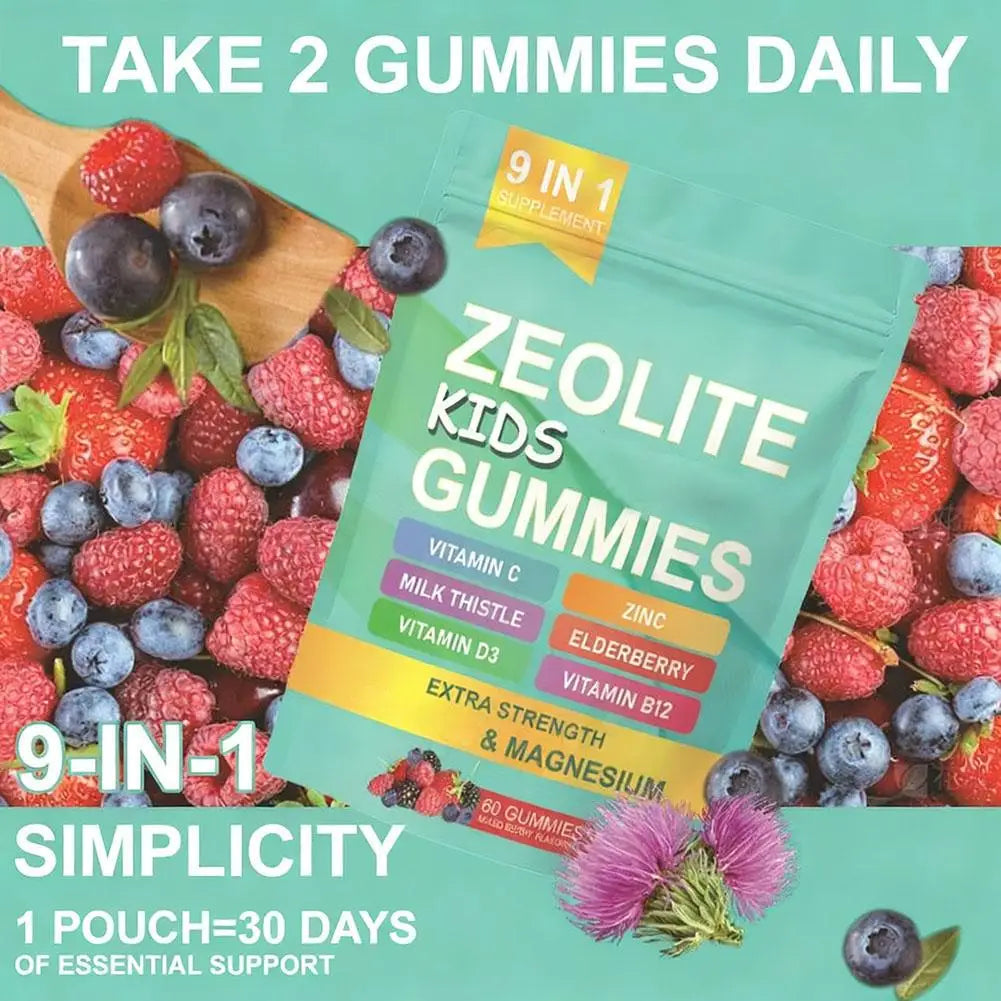 Children's Zeolite Detox Gummies | Immune Support for Kids