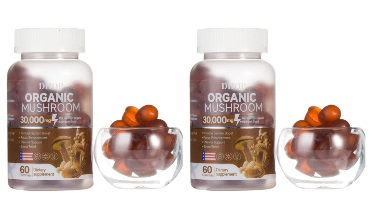 Mushroom Gummies for Daily Nutritional Support | Boost Wellness