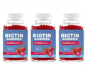 Delicious Biotin Gummies for Healthy Hair, Skin & Nails