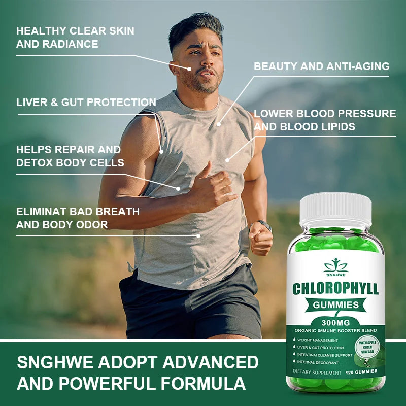 Chlorophyll Gummies with ACV | Immune & Digestive Wellness
