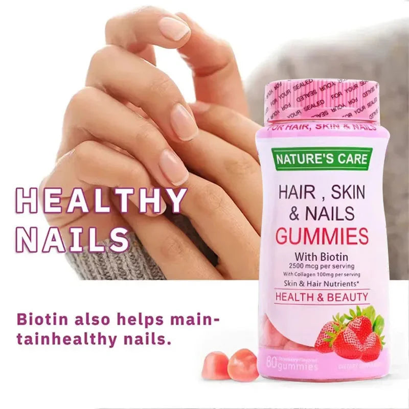 Natural Collagen Gummies for Youthful Radiance & Skin Health