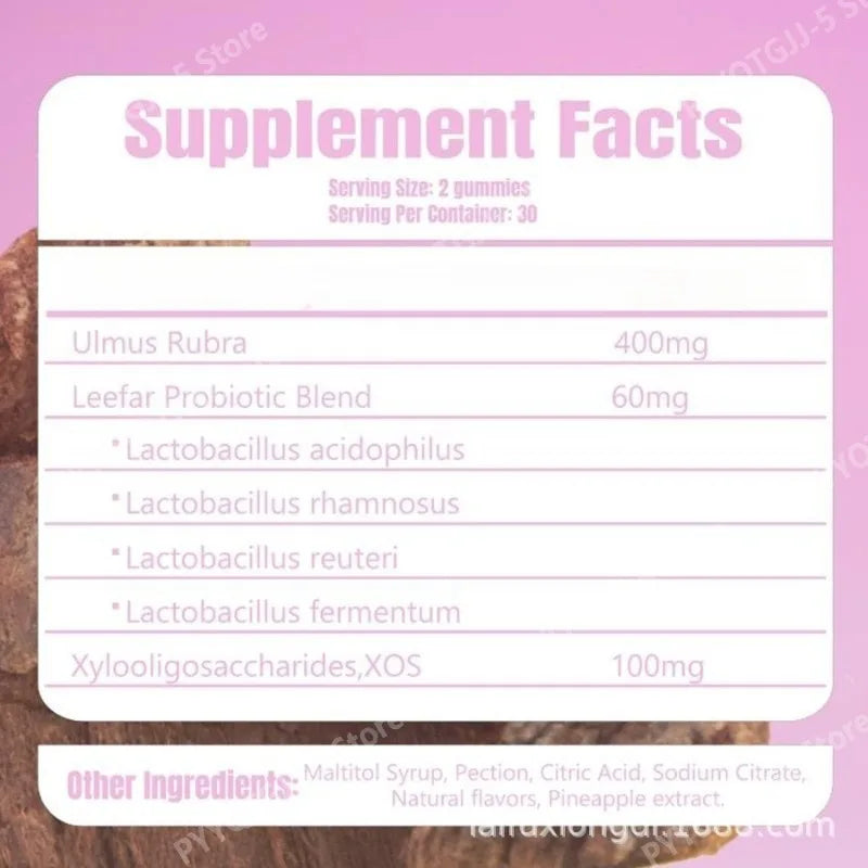 Sugar-Free Probiotic Gummies for Women's Digestive Wellness