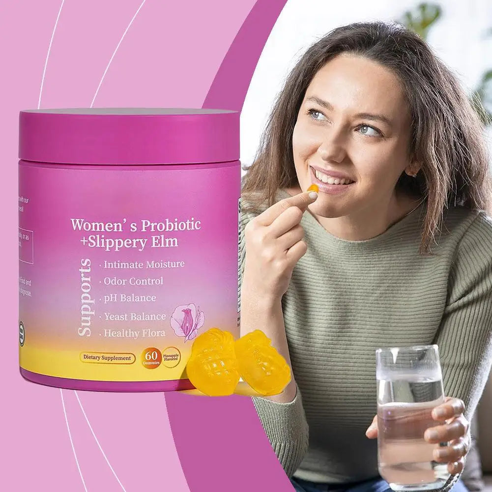 Women's Probiotic Gummies for Digestive and Immune Support