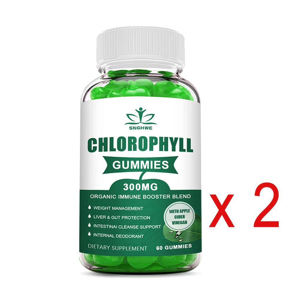 Chlorophyll Gummies with ACV | Immune & Digestive Wellness