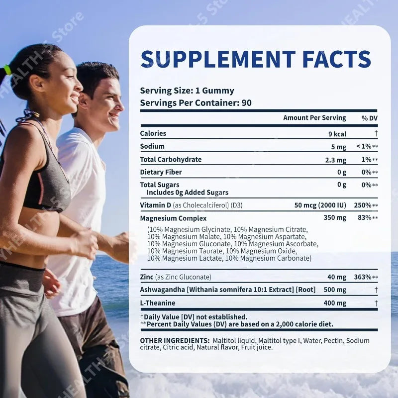 14-in-1 Magnesium Complex Gummies for Ultimate Health Support
