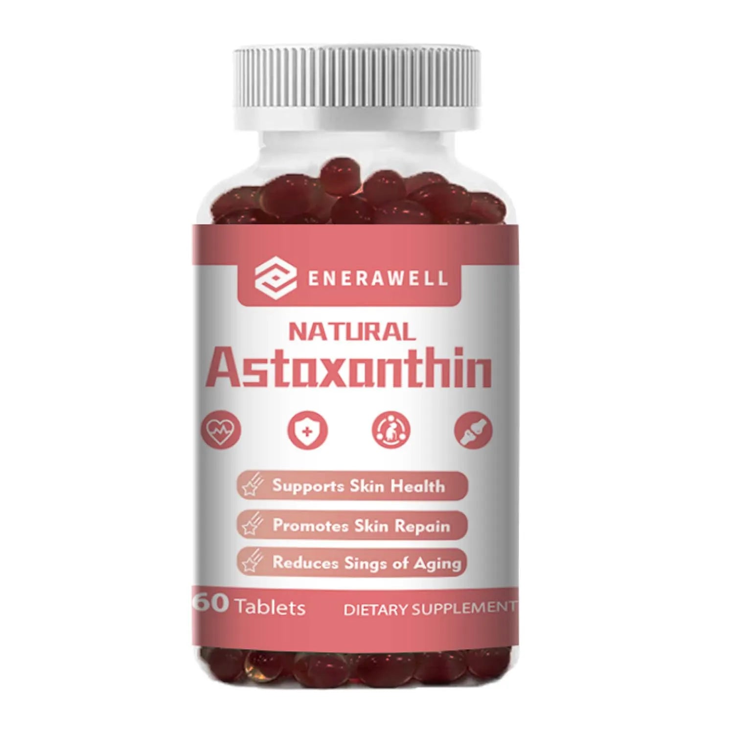 Astaxanthin 12mg Softgels, Supports Healthy Metabolism, Eye, Joint & Skin Wellness, Antioxidant Dietary Supplement for Men and Women