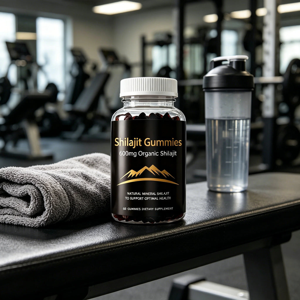 Organic Himalayan Shilajit Gummies for Daily Wellness Boost