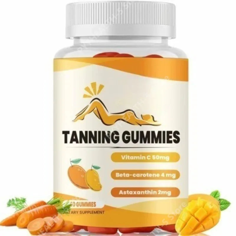 Daily Tanning Gummies for Radiant Skin | Enhance Your Glow