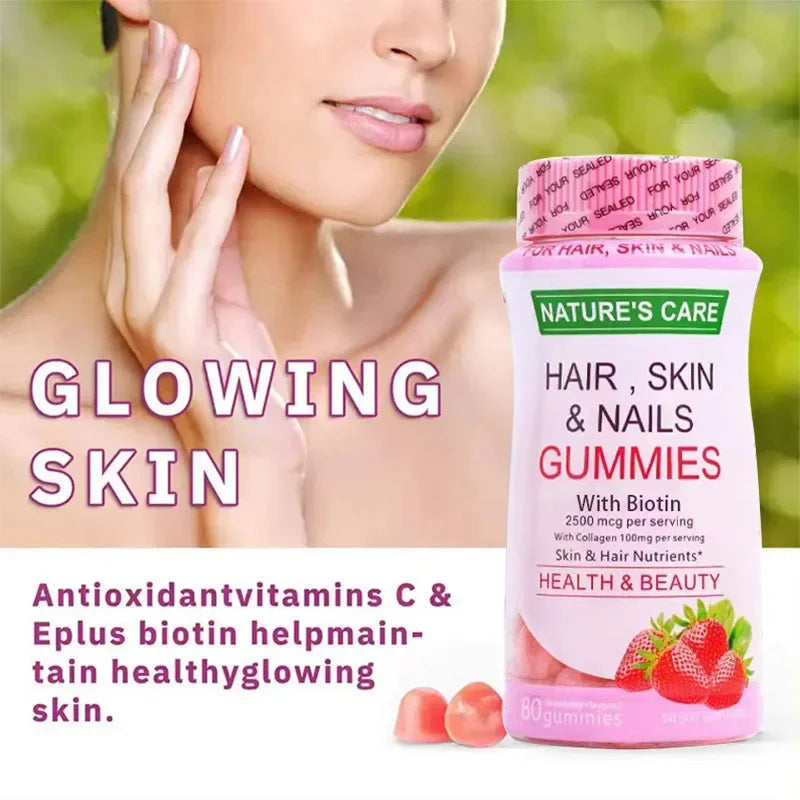 Natural Collagen Gummies for Youthful Radiance & Skin Health