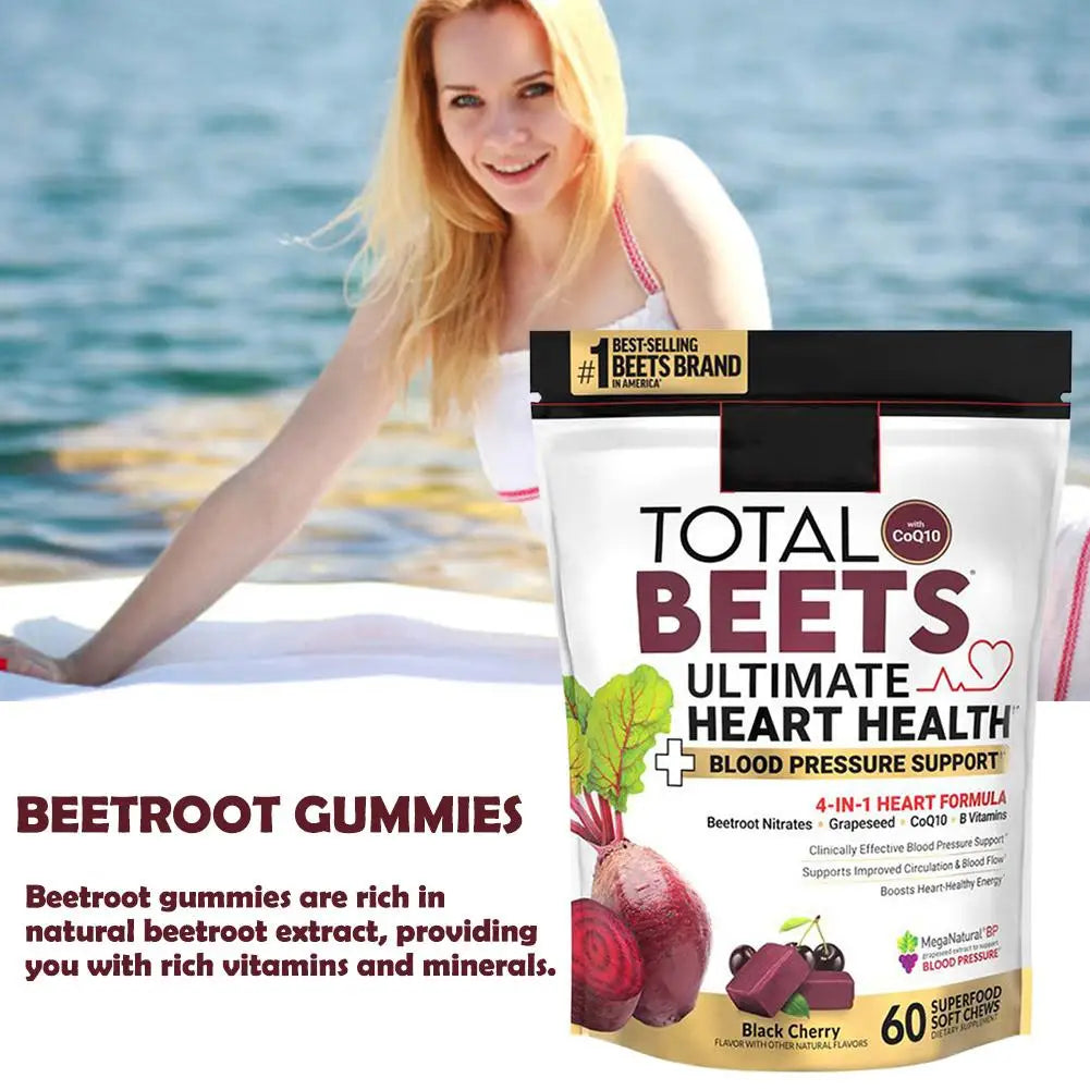Delicious Beetroot Gummies | Immunity Boosting Health Treats