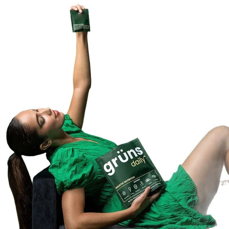 Organic Greens Gummies with Spirulina & Chlorella | Gut Health Boost