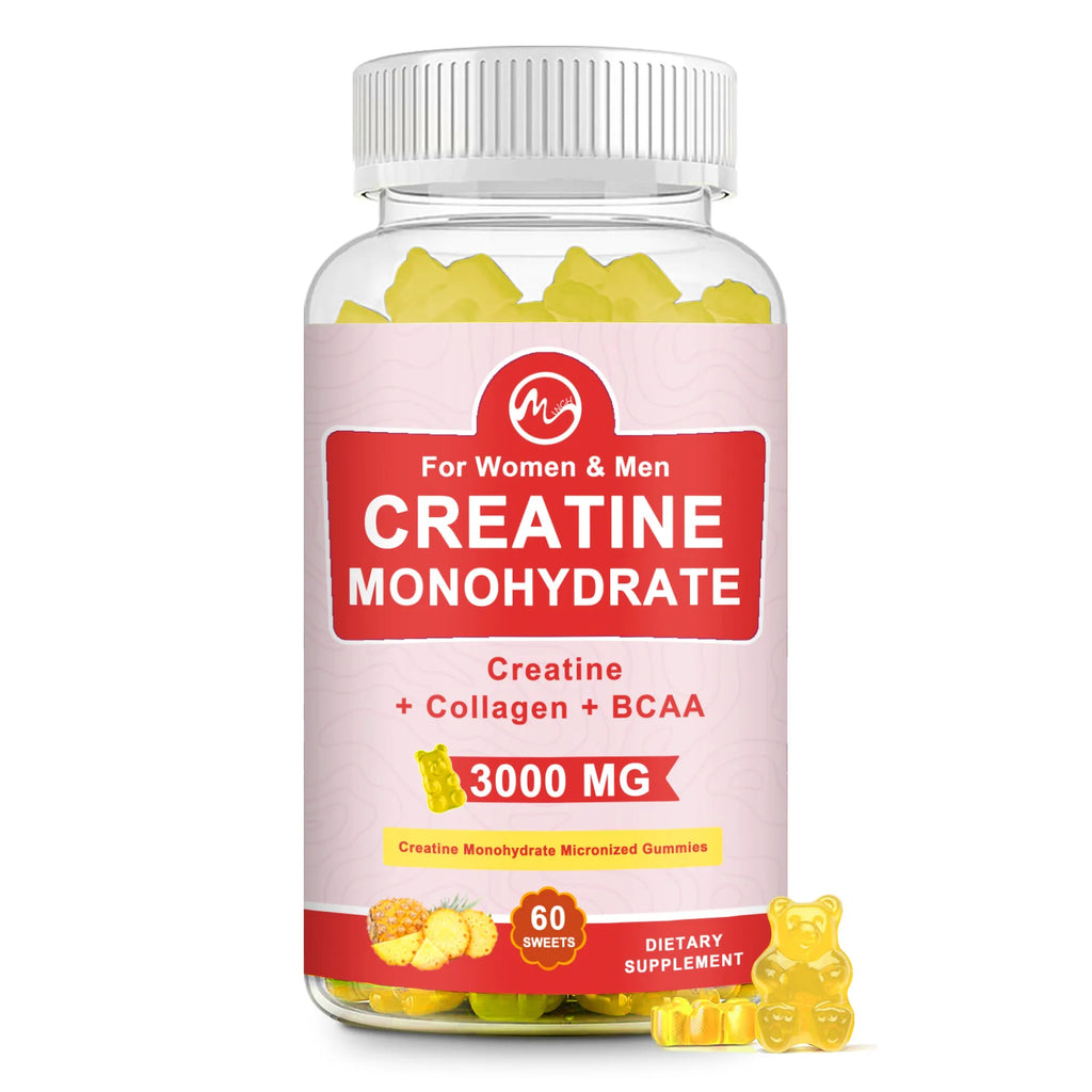 3000mg Creatine Monohydrate Gummies | Maximize Strength & Muscle