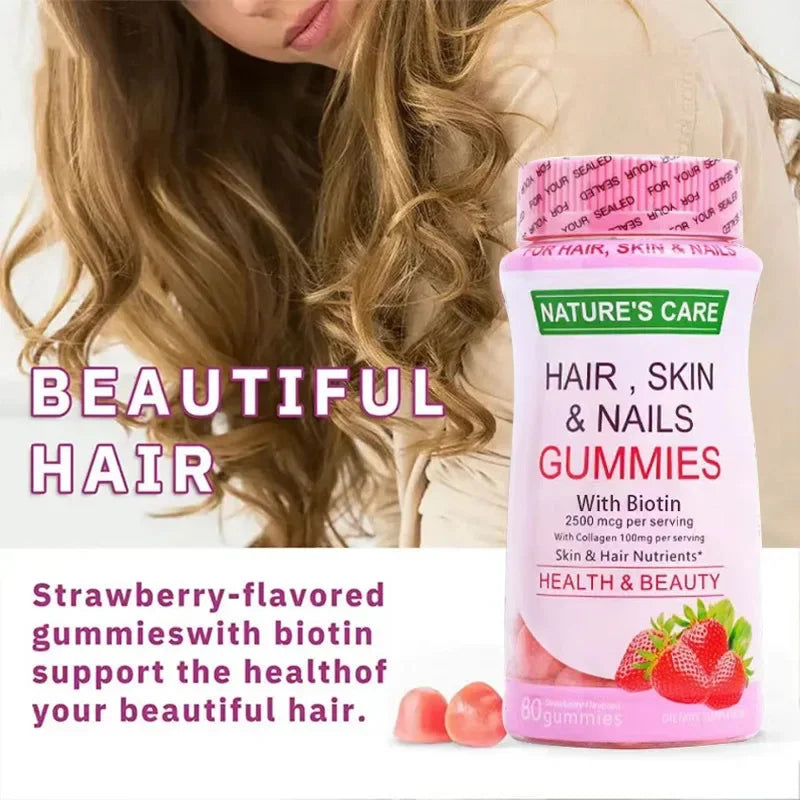 Natural Collagen Gummies for Youthful Radiance & Skin Health