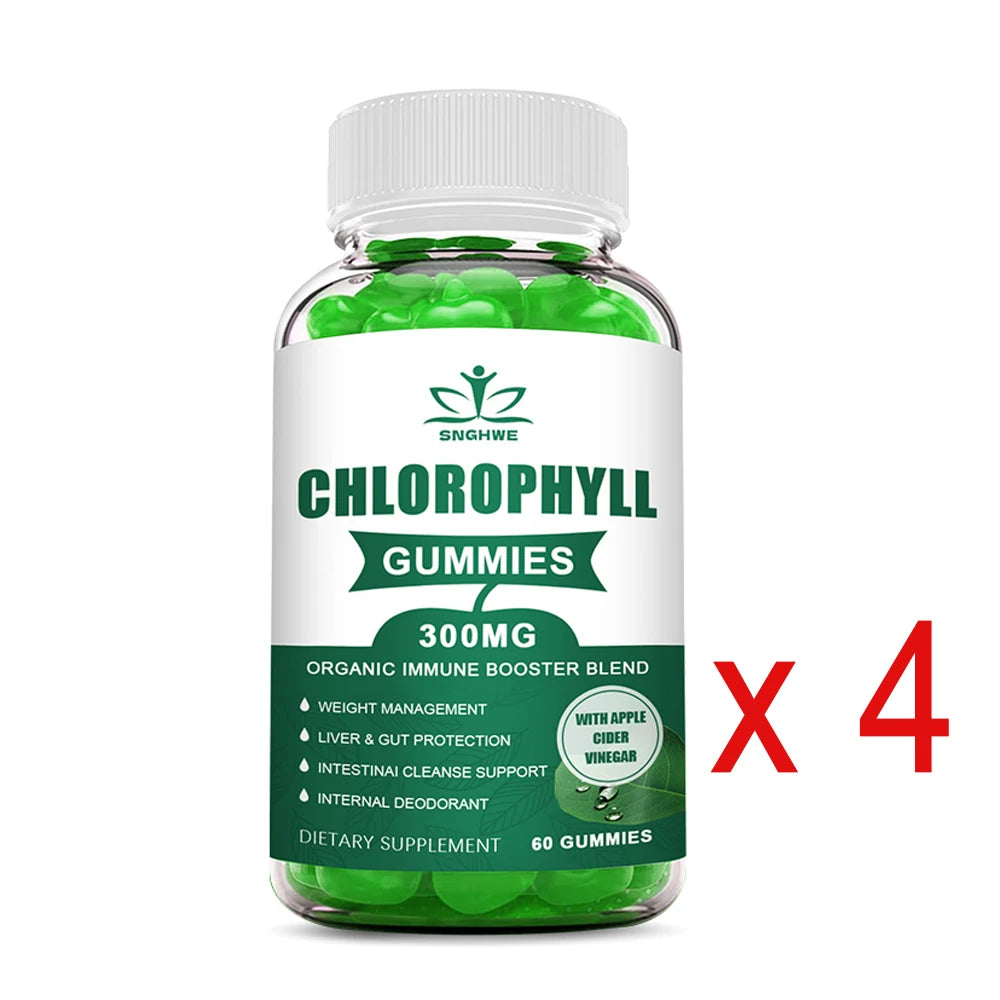 Chlorophyll Gummies with ACV | Immune & Digestive Wellness