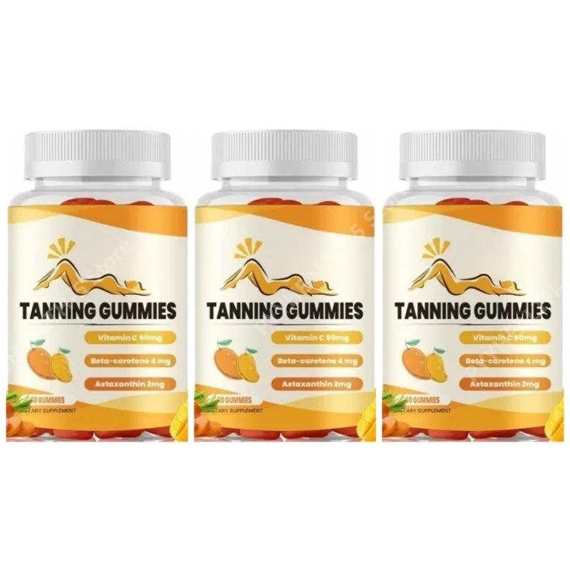 Daily Tanning Gummies for Radiant Skin | Enhance Your Glow