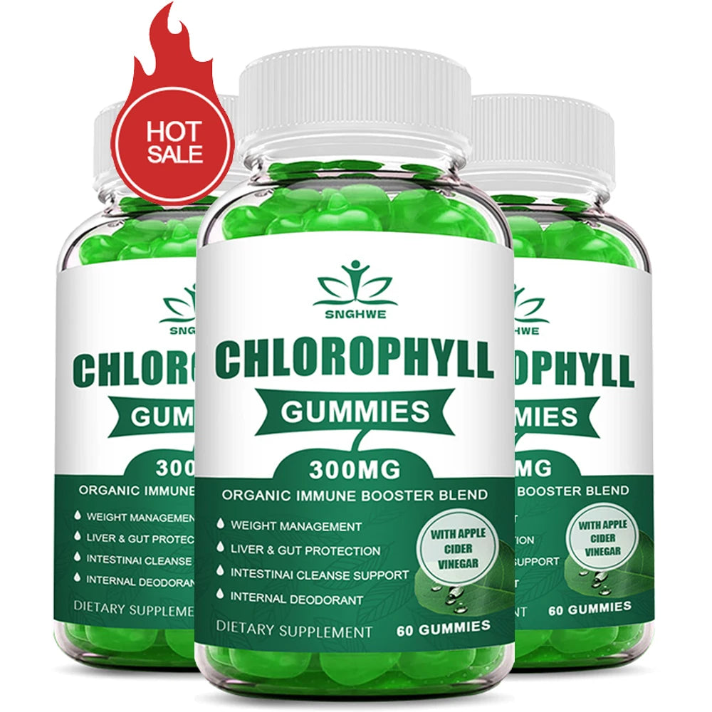 Chlorophyll Gummies with ACV | Immune & Digestive Wellness