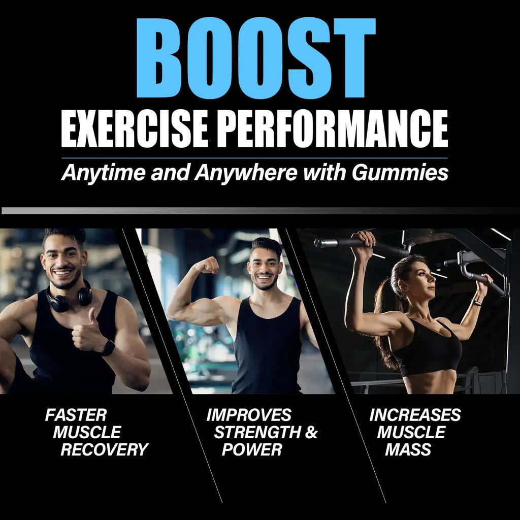 Creatine Monohydrate Gummies for Energy & Muscle Support