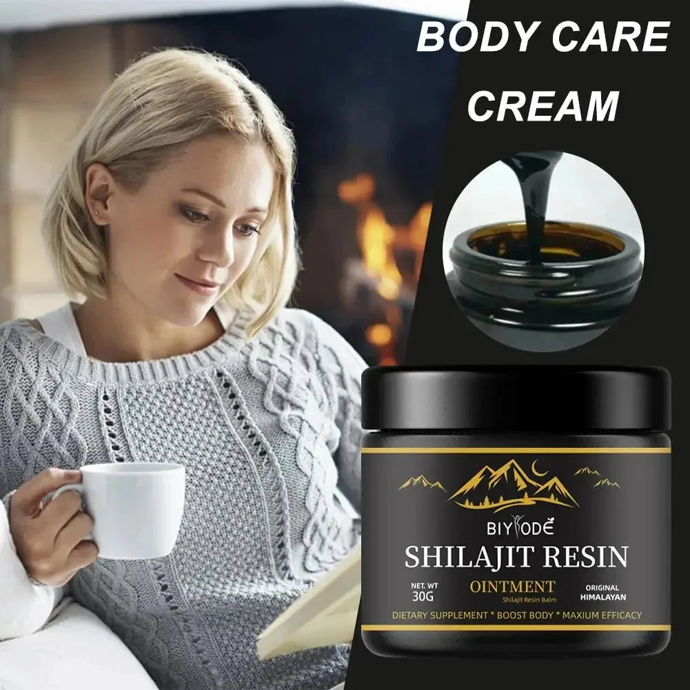 Pure Himalayan Shilajit Resin 30g - Gold Grade Natural Shilajit With Fulvic Acid 85+ Trace Minerals For For Men & Women