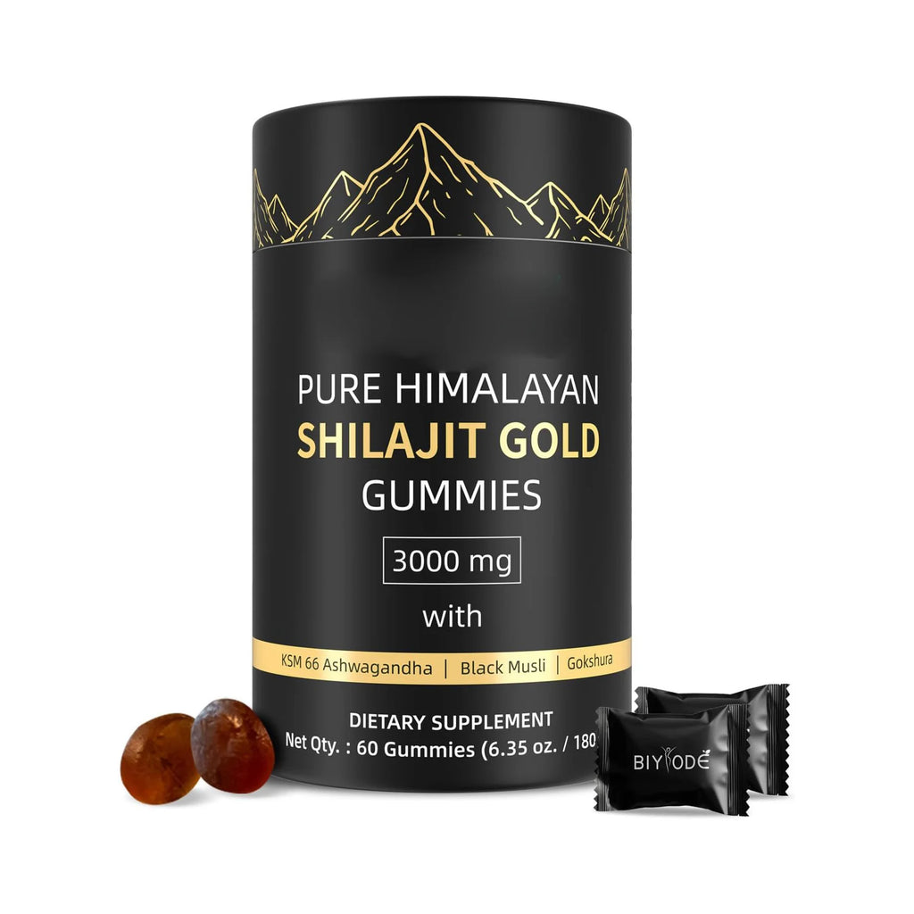 Himalayan Shilajit Gold Gummies | Natural Muscle Recovery Support