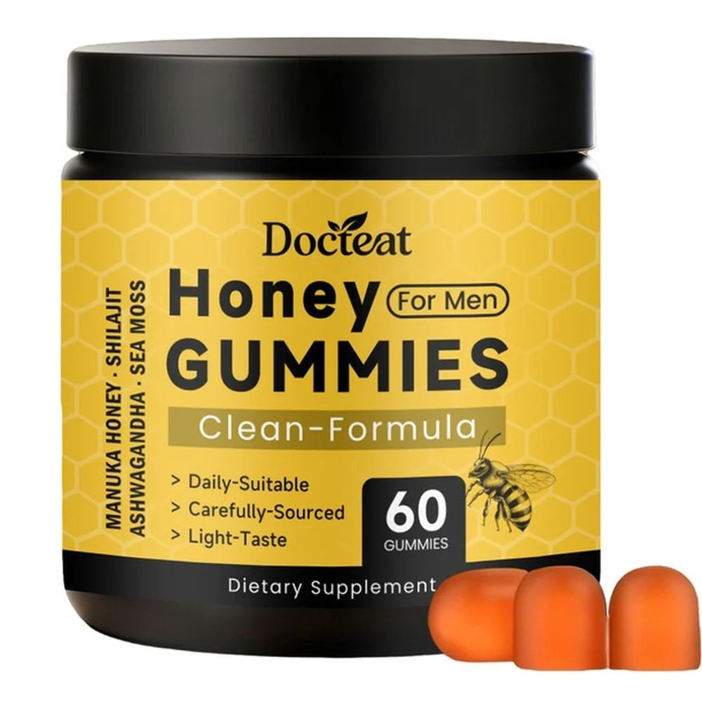 Daily Stress Relief Gummies with Shilajit & Ashwagandha