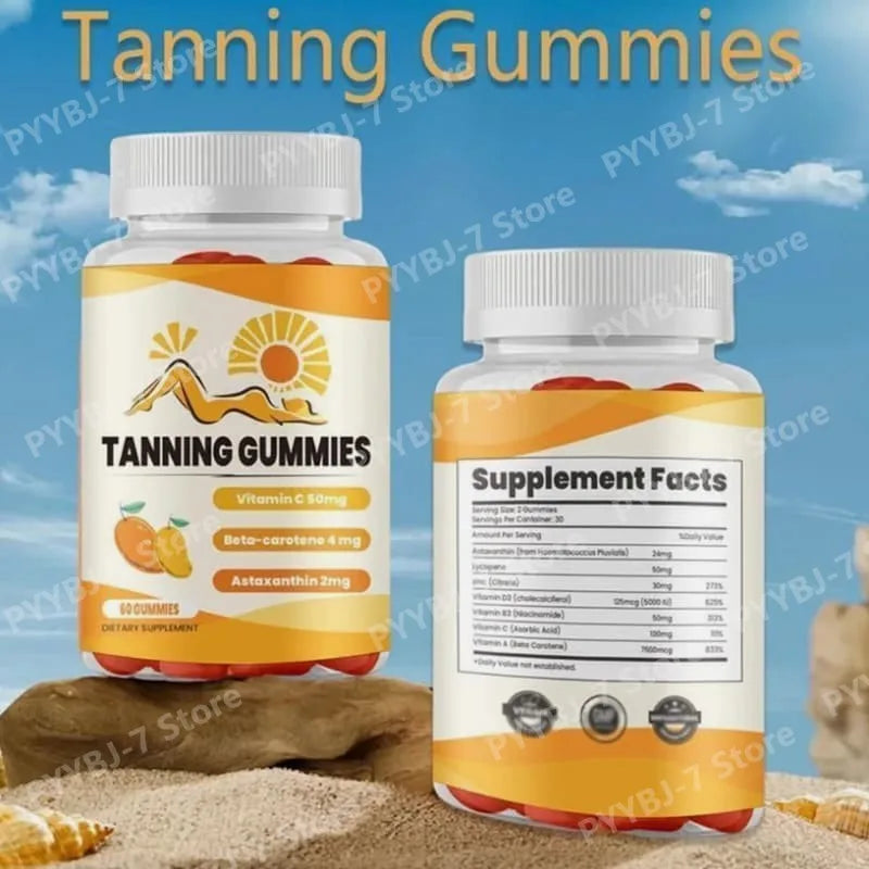 Tanning Gummies with Antioxidants for Healthy Skin | 60 Count