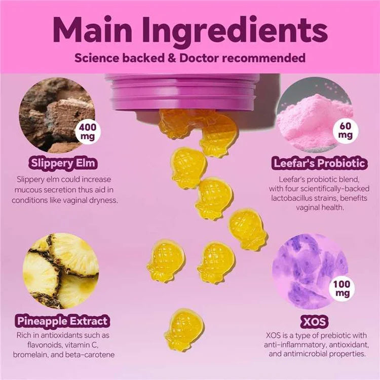 Women's Probiotic Gummies for Digestive and Immune Support