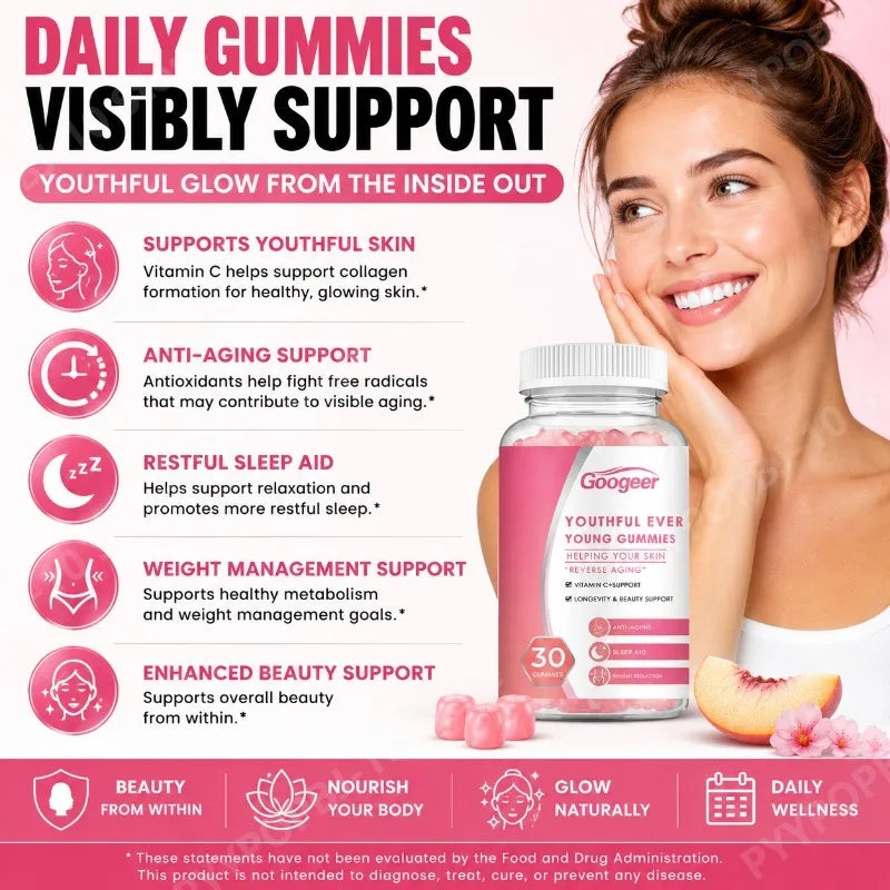Collagen Gummies for Radiant Beauty | Vitamin C Infused