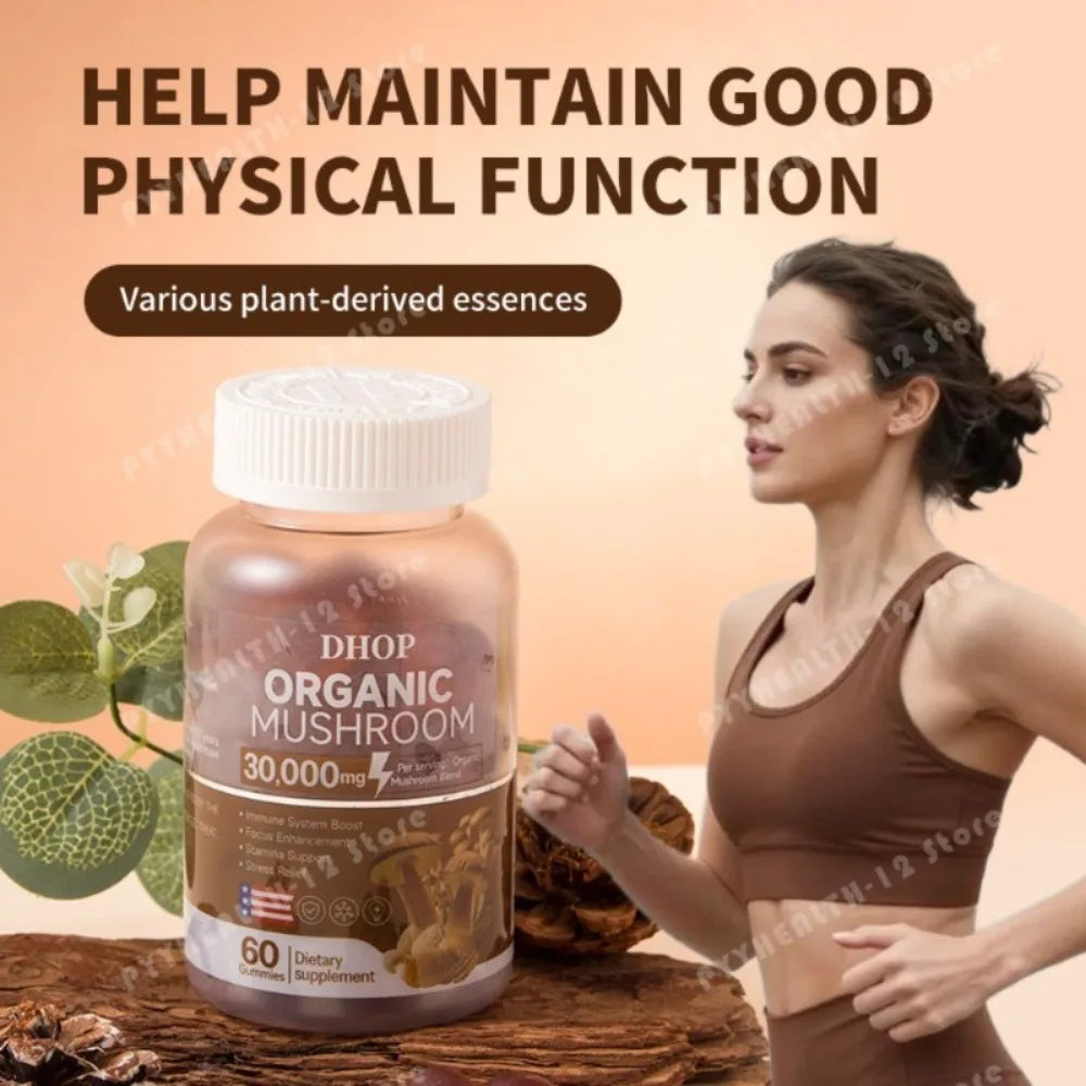 Mushroom Gummies for Daily Nutritional Support | Boost Wellness