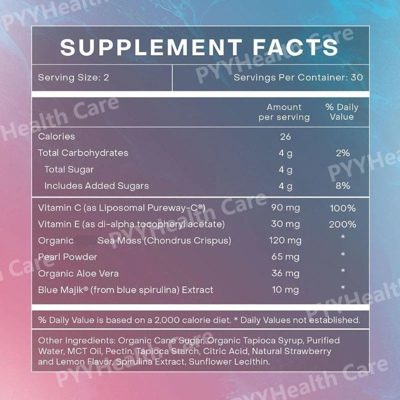 Revitalize with Sea Moss Glow Gummies | Nutritional Supplement