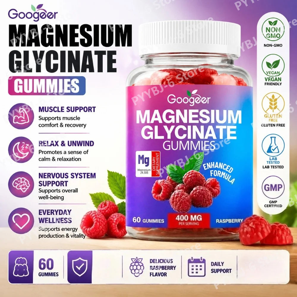 Delicious Magnesium Glycinate Gummies | Support Muscle Comfort
