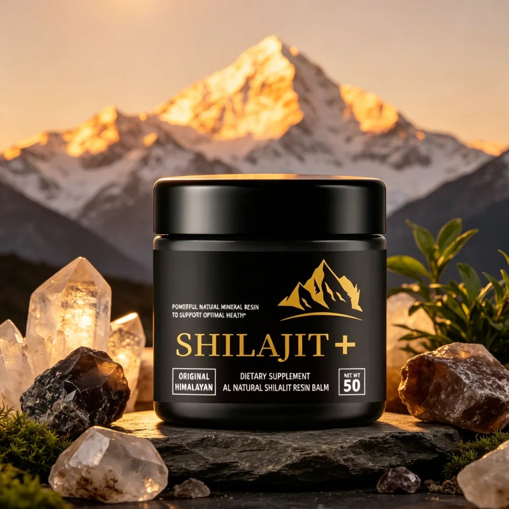 Original Himalayan Shilajit Resin Balm, Natural Mineral Supplement for Metabolism, Cognitive, Energy & Immunity Support, 50g