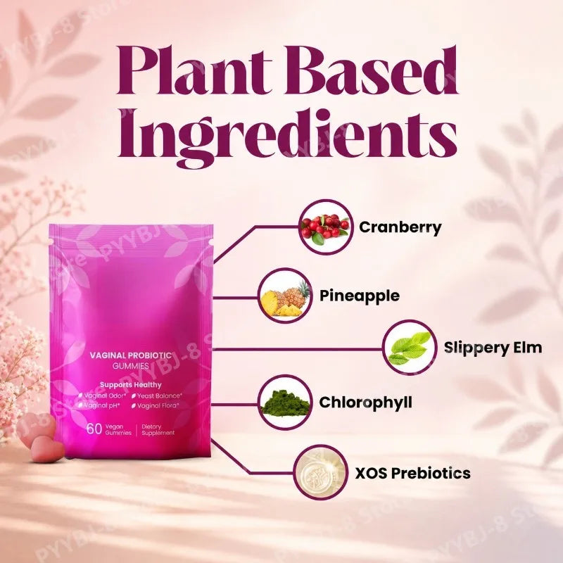 Vegan Probiotic Gummies for Women | Sugar-Free Digestive Support
