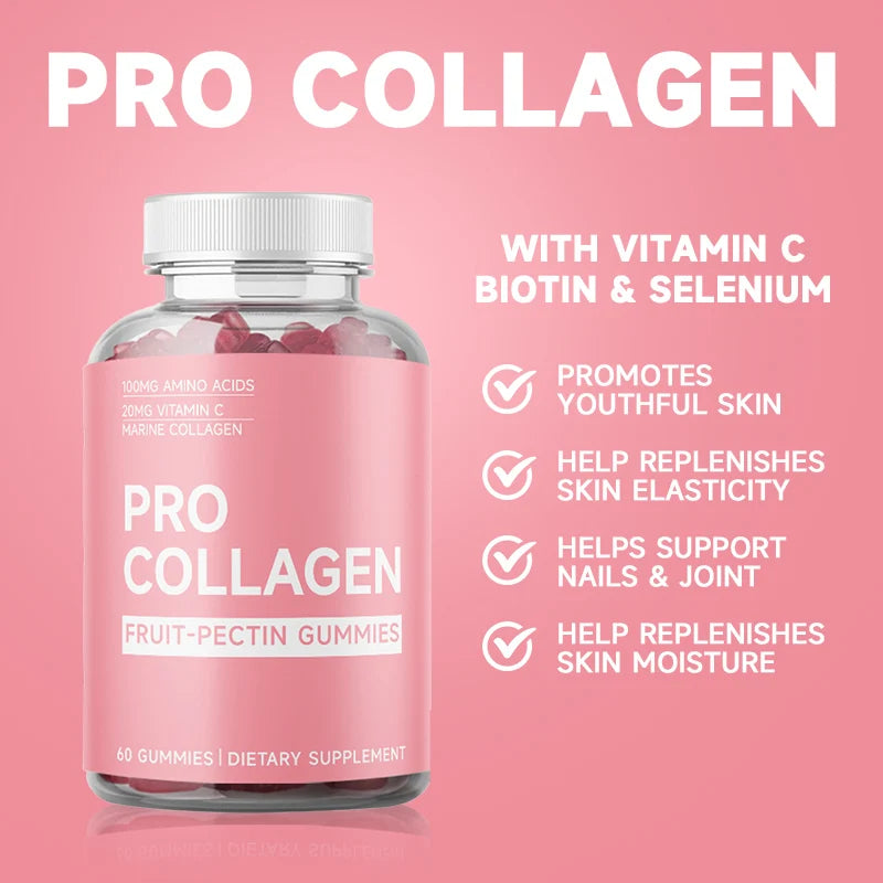 Delicious Biotin Gummies for Healthy Hair, Skin & Nails