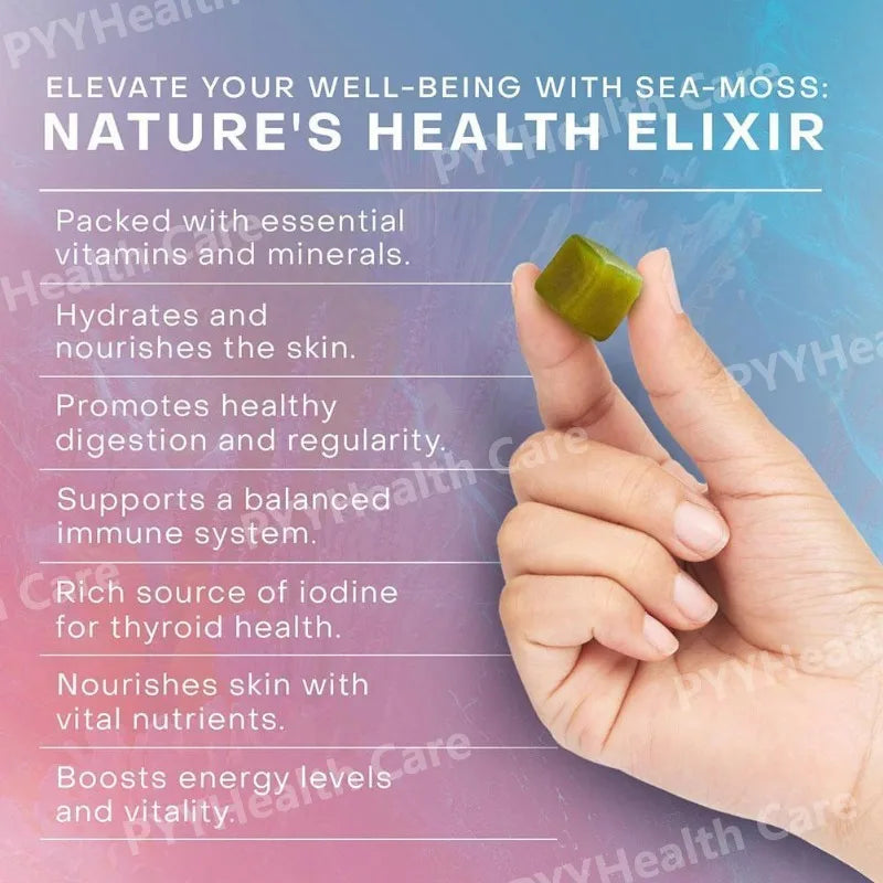Revitalize with Sea Moss Glow Gummies | Nutritional Supplement