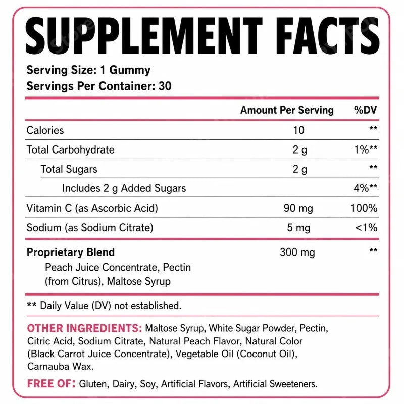 Collagen Gummies for Radiant Beauty | Vitamin C Infused