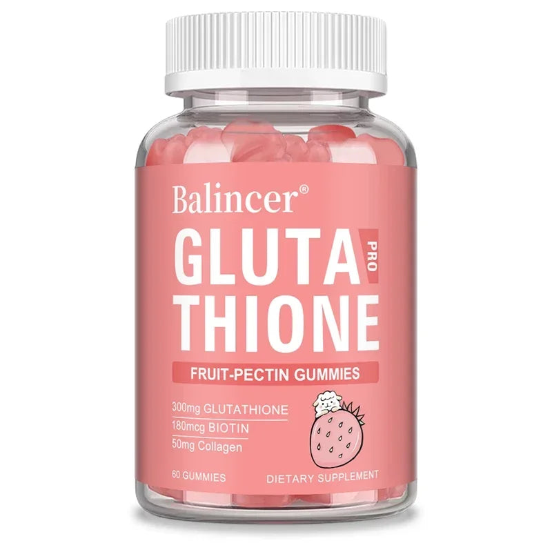 Glutathione Collagen Gummies | Boost Skin & Hair Health